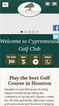 Mobile Screenshot of cypresswood.com